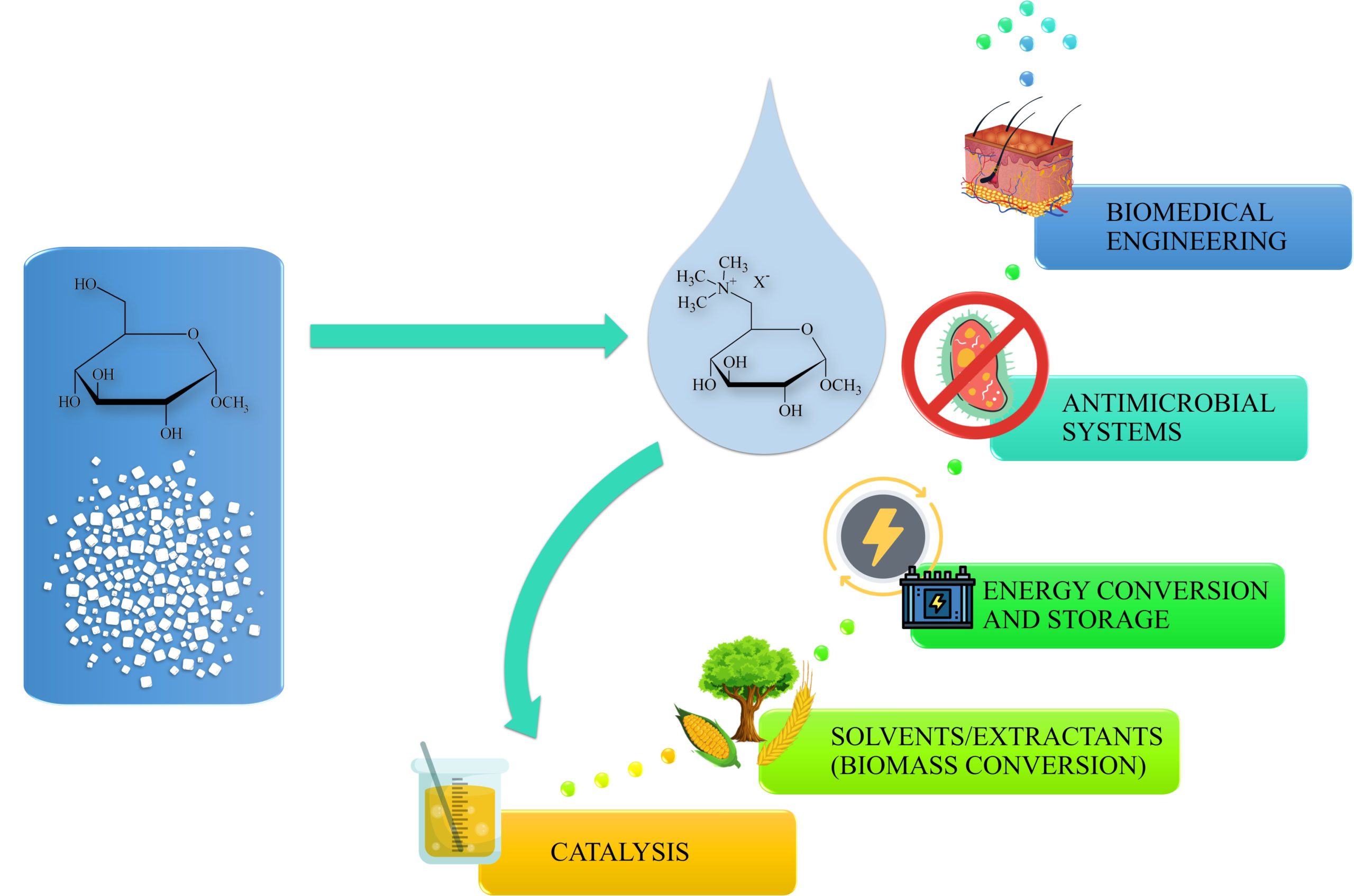 Read more about the article Review article on carbohydrate-derived ionic liquids in Molecules!